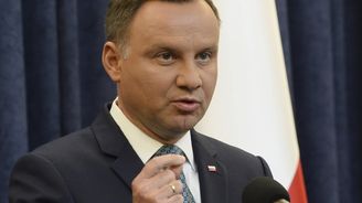 Odškodnění za válku není uzavřená záležitost, říká polský prezident Duda