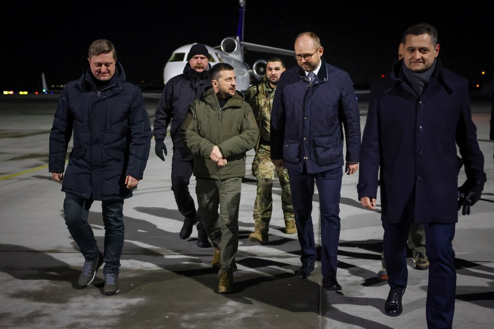 Ukrajinský prezident Volodymyr Zelenskyj se setkal se polským prezidentem Andrzejem Dudou