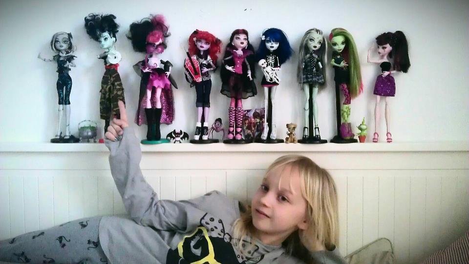 Oblíbené panenky Monster High