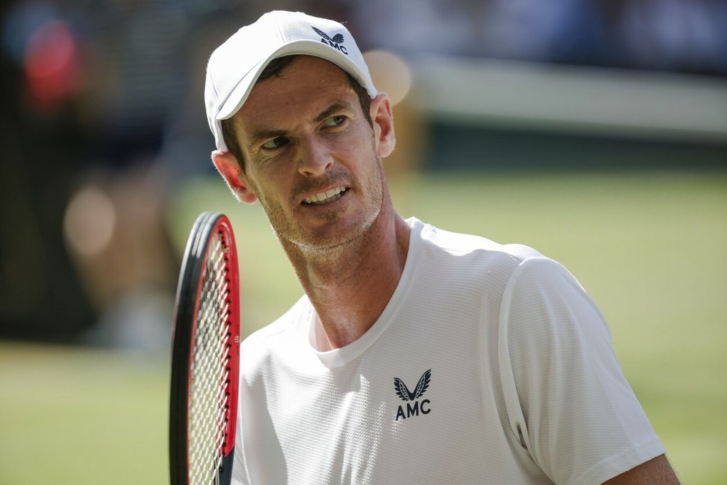 Legendární tenista Murray neudržel nervy na uzdě