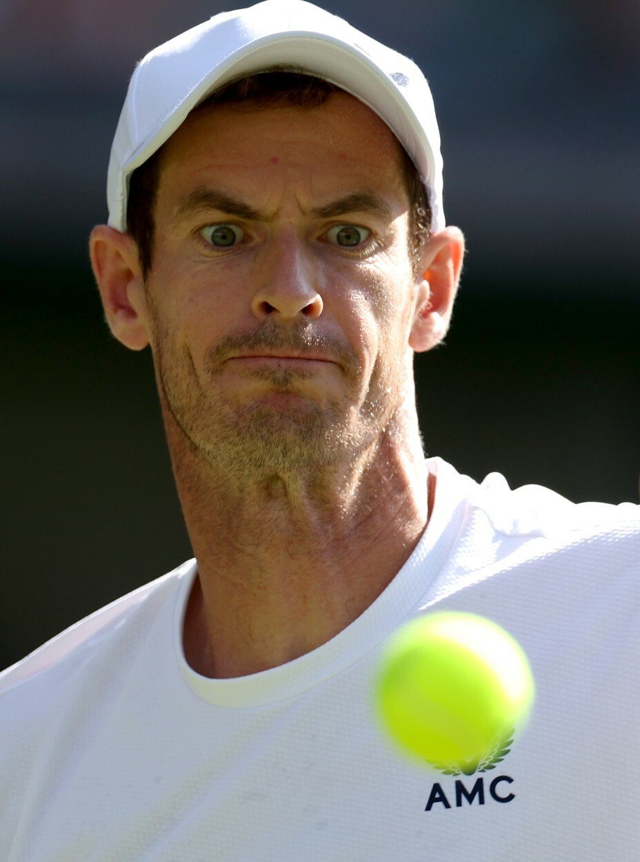 Andy Murray byl jak smyslu zbavený