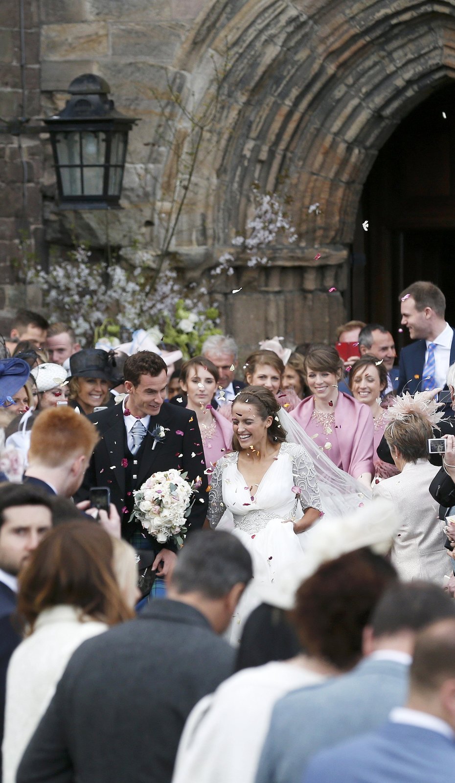 Tenista Murray se oženil: Vzal si dlouholetou přítelkyni Kim Sears