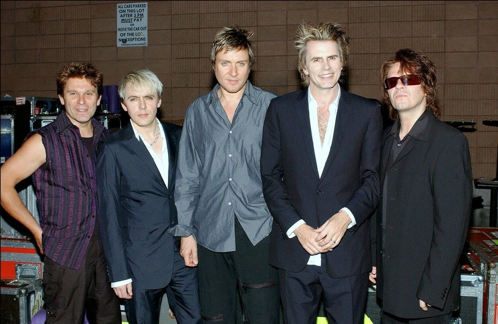 Kytarista Andy Taylor s kapelou Duran Duran