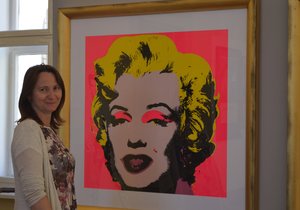 Výstava děl Andyho Warhola v Holešově