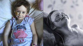 Jessica Whelan (4)umírá na rakovinu. Její tatínek sdílí svou bolest se světem.