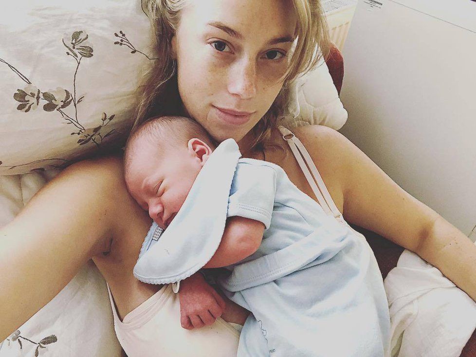Aneta Krejčíková se na Instagramu rozpovídala o porodu...