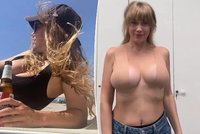 Sexy Aneta Krejčíková (32): Zděšení kvůli ňadrům!