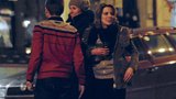 Aneta s milenkou táhla Prahou