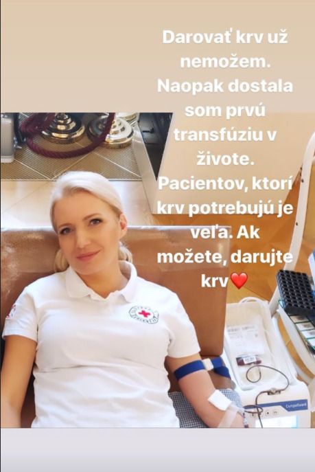 Aneta Parišková v minulosti darovala krev, teď ji sama potřebuje!