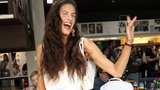 Aneta Vignerová je ve Varech s manželem Petrem Kolečkem.