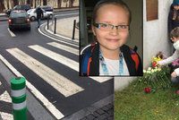 Anežku (†8) na Žižkově před 7 lety srazil na přechodu náklaďák: Její smrt zachrání další děti, křižovatka je konečně bezpečná