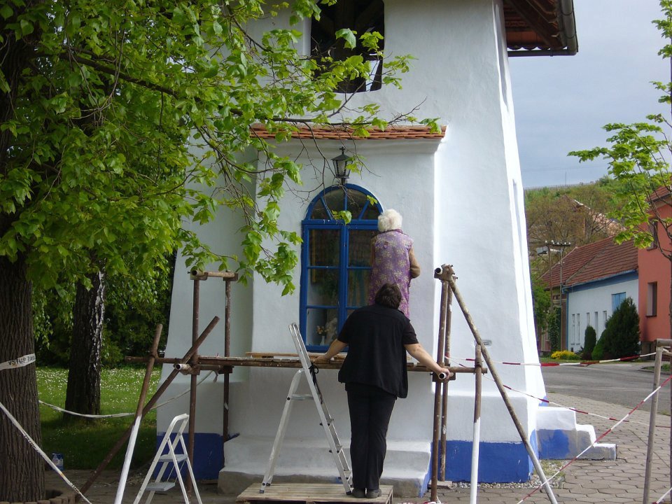 Anežka Kašpárková se starala o kapličku v Louce 40 let.