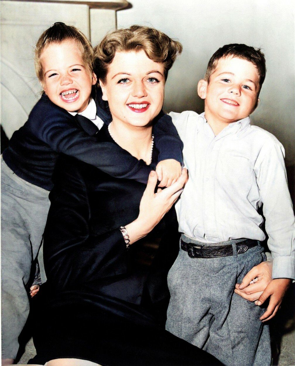 Angela Lansbury s dětmi