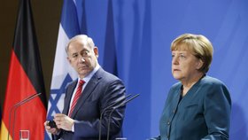 Angela Merkelová s výrokem izraelského premiéra nesouhlasí.