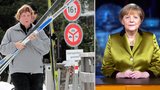 Kancléřka Angela Merkel: Pád na běžkách a zlomenina pánve!