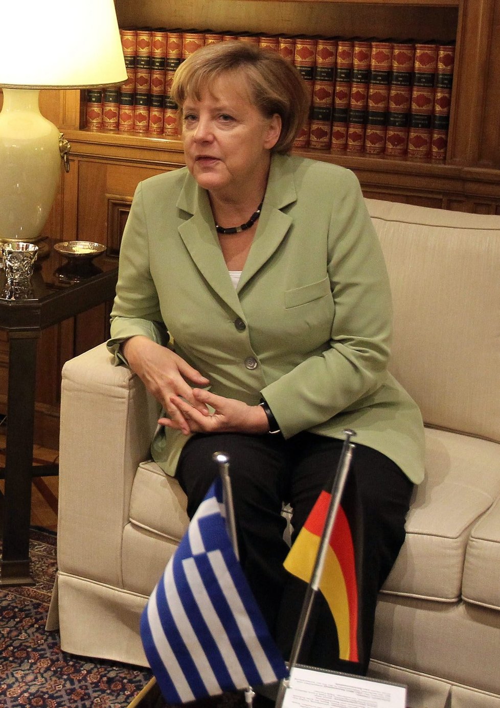 Angela Merkel se v Řecku vřelého přijetí rozhodně nedočkala