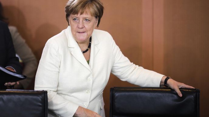 Angela Merkelová a Francoise Hollande
