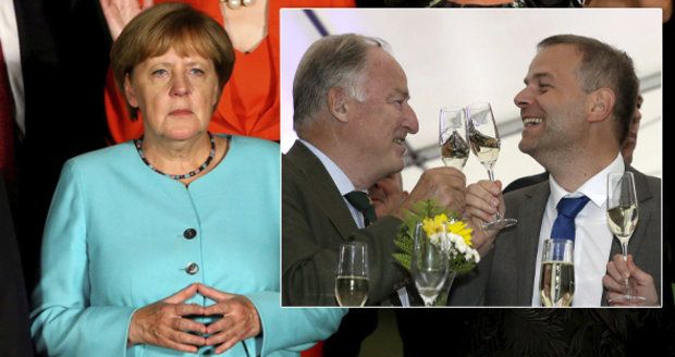 Prohra Merkelové těší její kritiky. Německo se mění, varují čeští politici
