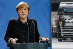 Angela Merkelová komentovala poprvé teror v Berlíně, kde uprchlík najel kamionem do lidí na váčních trzích.