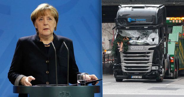 Teror v Berlíně otřásl Merkelovou: Nechceme žít se strachem ze zla. Je to těžké