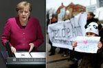 Německá kancléřka Merkelová obhajovala rozhodnutí ohledně přijetí migrantů.