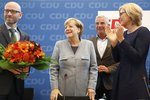 Angela Merkelová den po volebním vítězství