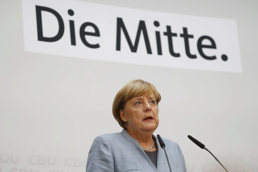 Angela Merkelová den po volebním vítězství