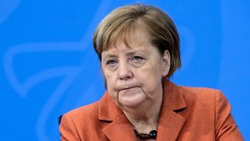 Německá kancléřka Angela Merkelová při oznamování nového lockdownu (13.12.2020)