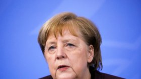 Německá kancléřka Angela Merkelová oznámila prodloužení karantény země (10. 2. 2021).