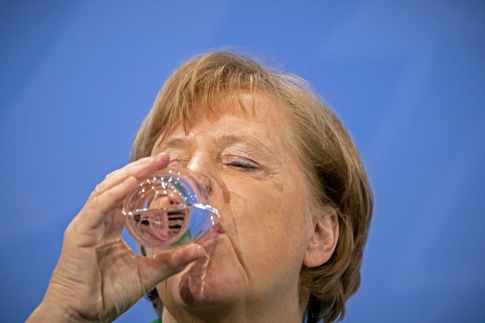 Německá kancléřka Angela Merkelová (23. 3. 2021)
