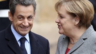 Merkelová se Sarkozym chtějí změnit smlouvy o EU, ECB neposílí
