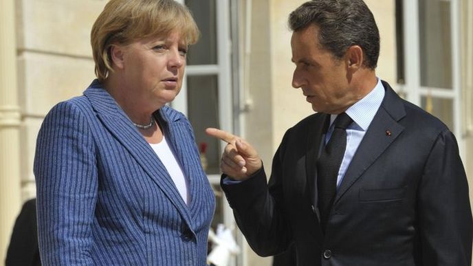 Angela Merkelová, Nicolas Sarkozy