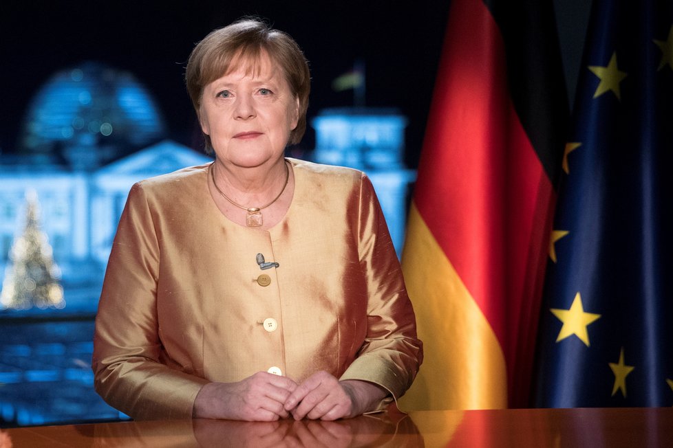 Silvestrovské poselství německé kancléřky Angely Merkelové