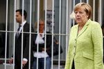 Angela Merkelová v bývalé vazební věznici východoněmecké tajné služby