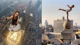 Mladá kráska leze po nejvyšších stavbách světa: Z jejích snímků se vám zatočí hlava!