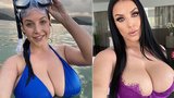 Megaňadra k nepřehlédnutí: 21 nejvyprsenějších selfie pornorajdy Angely White