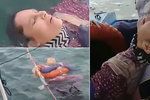 Ženu našli rybáři ve zbídačeném stavu na moři.