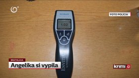 Opilá Angelika se vybourala ve voze. V něm měla teprve tříleté dítě.