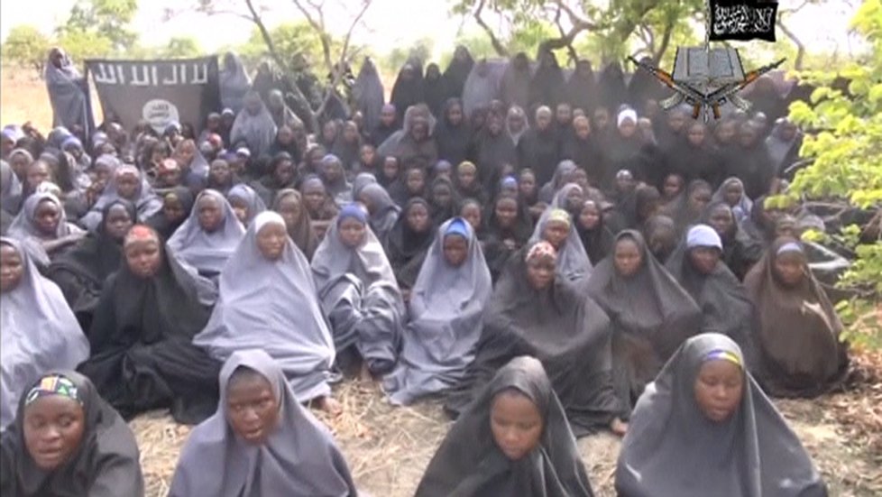 Unesené školačky v Nigérii, které zajali bojovníci Boko Haram.