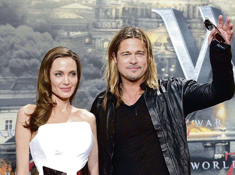 Brad Pitt a Angelina Jolie