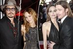 Angelina Jolie zavařila Deppovi v manželství. Podvedla Pitta a naštvala Paradis