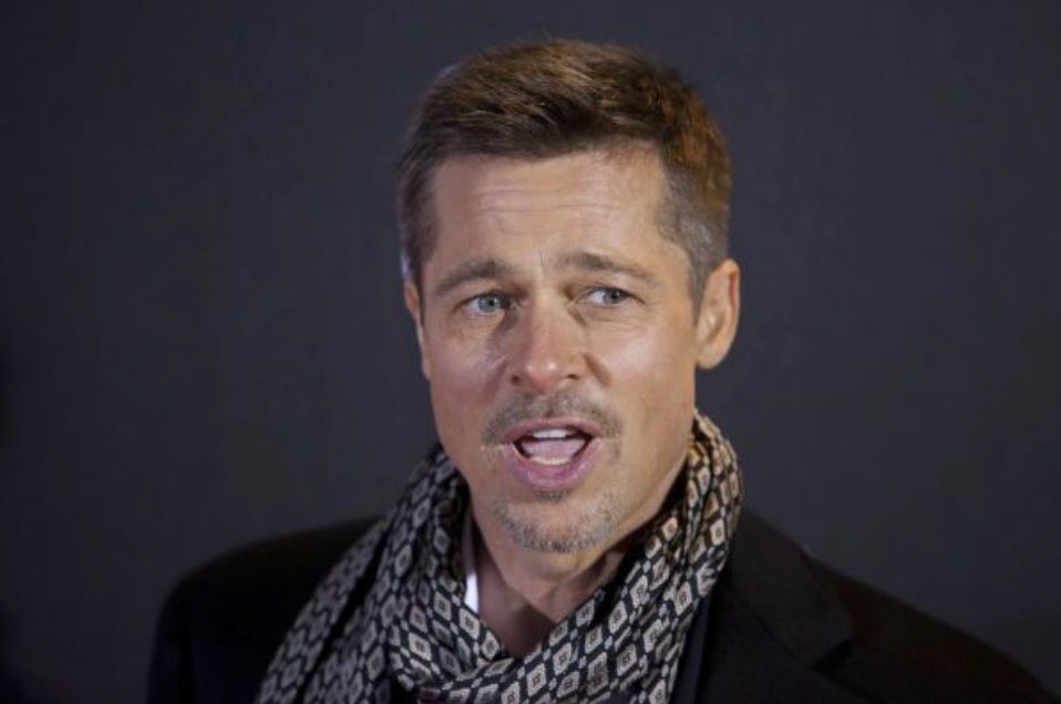 Brad Pitt je velmi smutný.