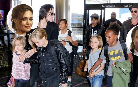 Angelina Jolie se rozvádí s Bradem Pittem a chce mu vzít všechny děti! Kolik jich vlastně mají?