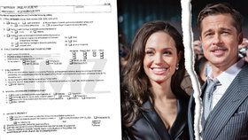 Odtajněné rozvodové papíry: Angelina neví, kde Brad bydlí!