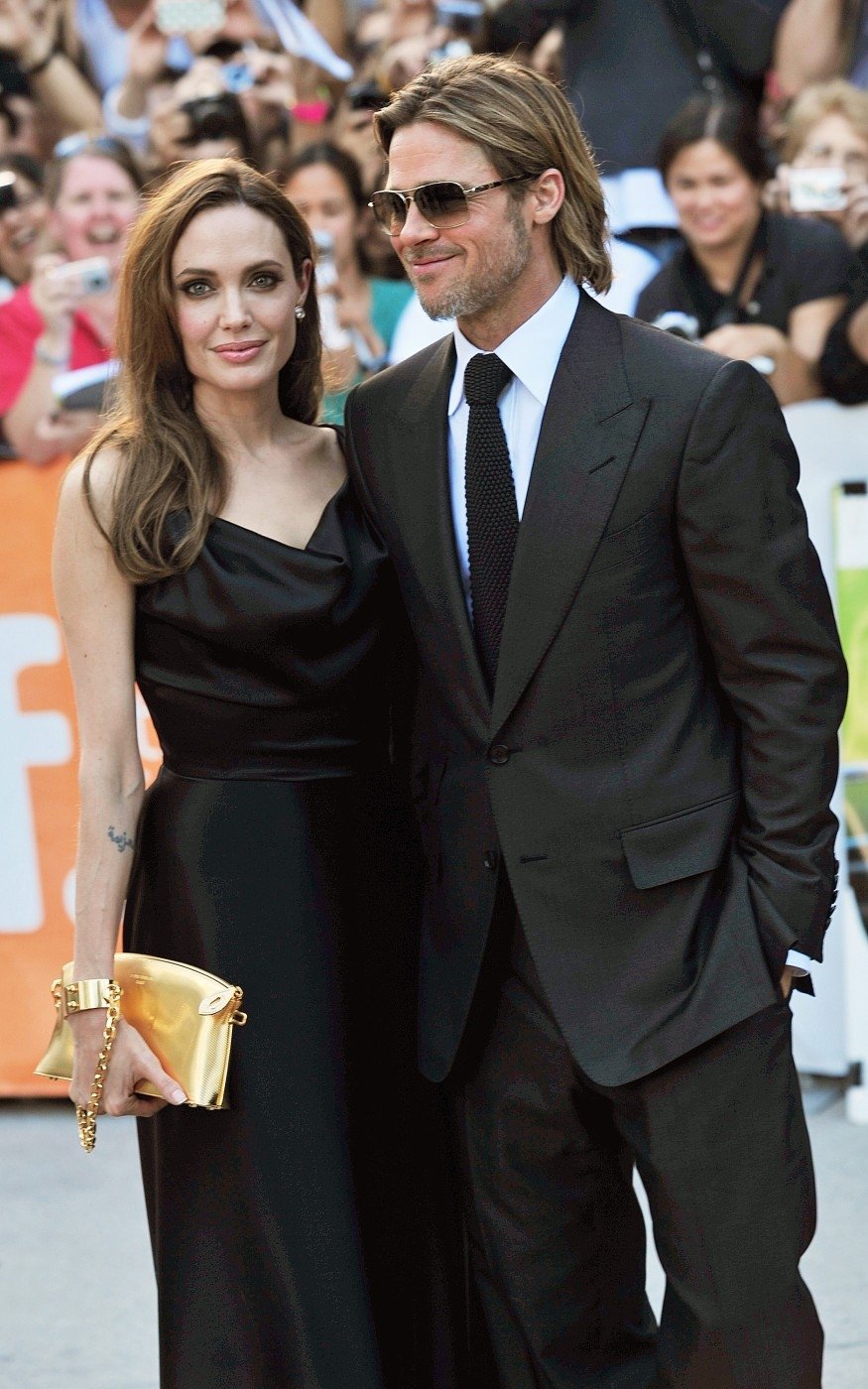 Angelina a Brad