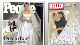 Pitt a Jolie: Na fotkách svatby a dětí vydělali 400 milionů