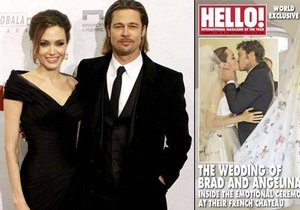 Angelina a Brad byli dávno před veřejnou svatbou už svoji! Vzali se prý tajně.