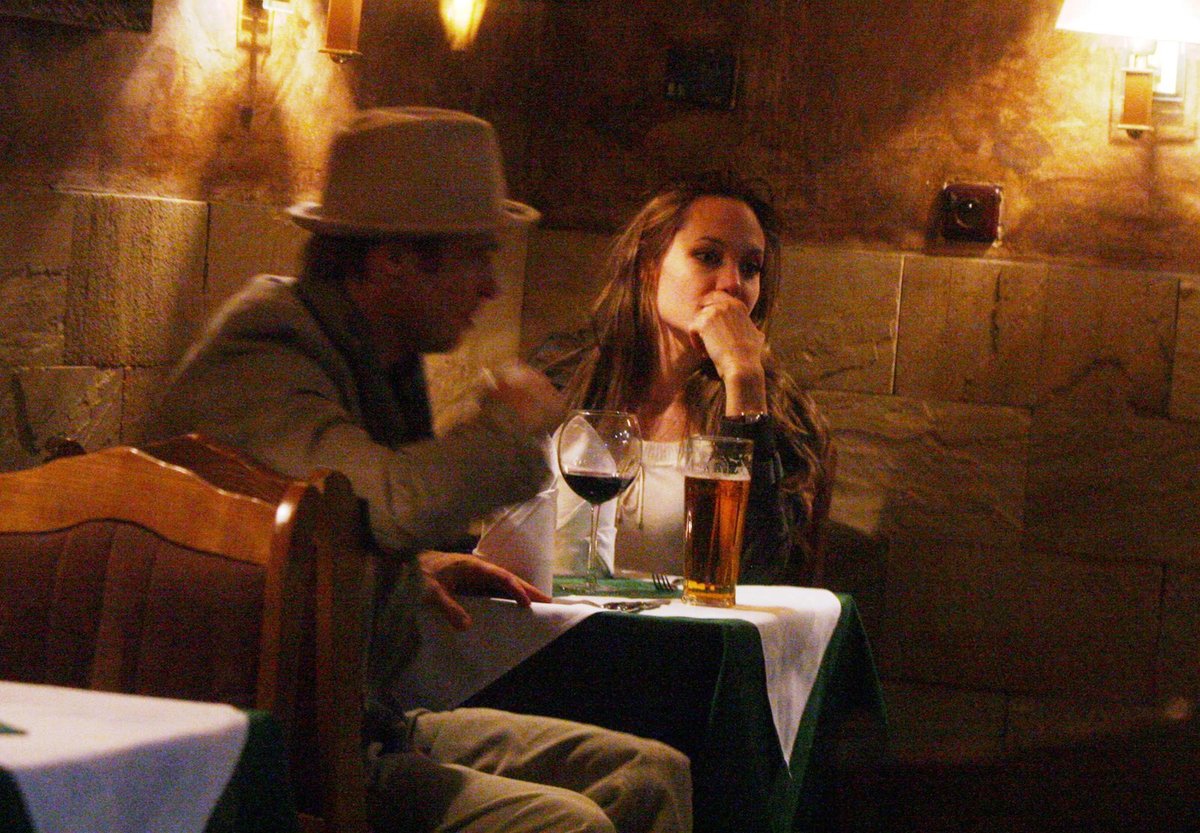 Angelina Jolie a Brad Pitt navšívili Prahu v roce 2007.