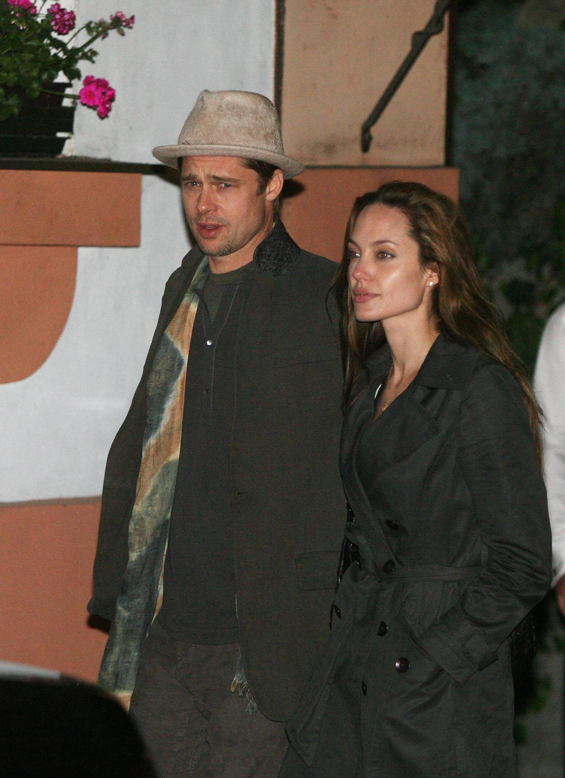 Angelina Jolie a Brad Pitt navšívili Prahu v roce 2007.