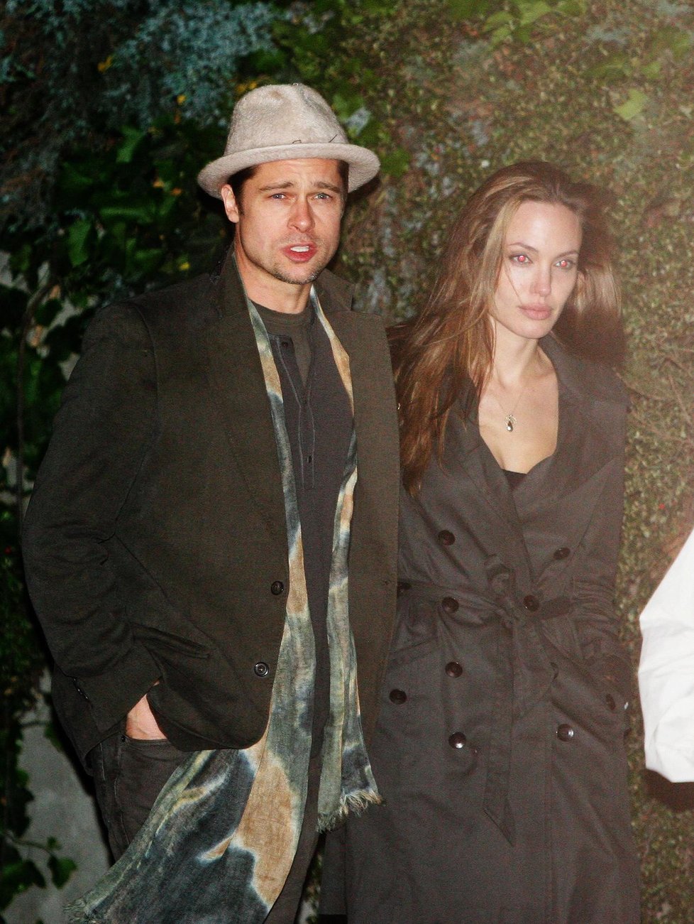 Angelina Jolie a Brad Pitt navšívili Prahu v roce 2007.